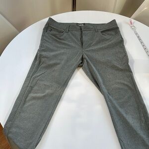Linksoul Light Heather Gray Boardwalker Golf Pants (33/30)